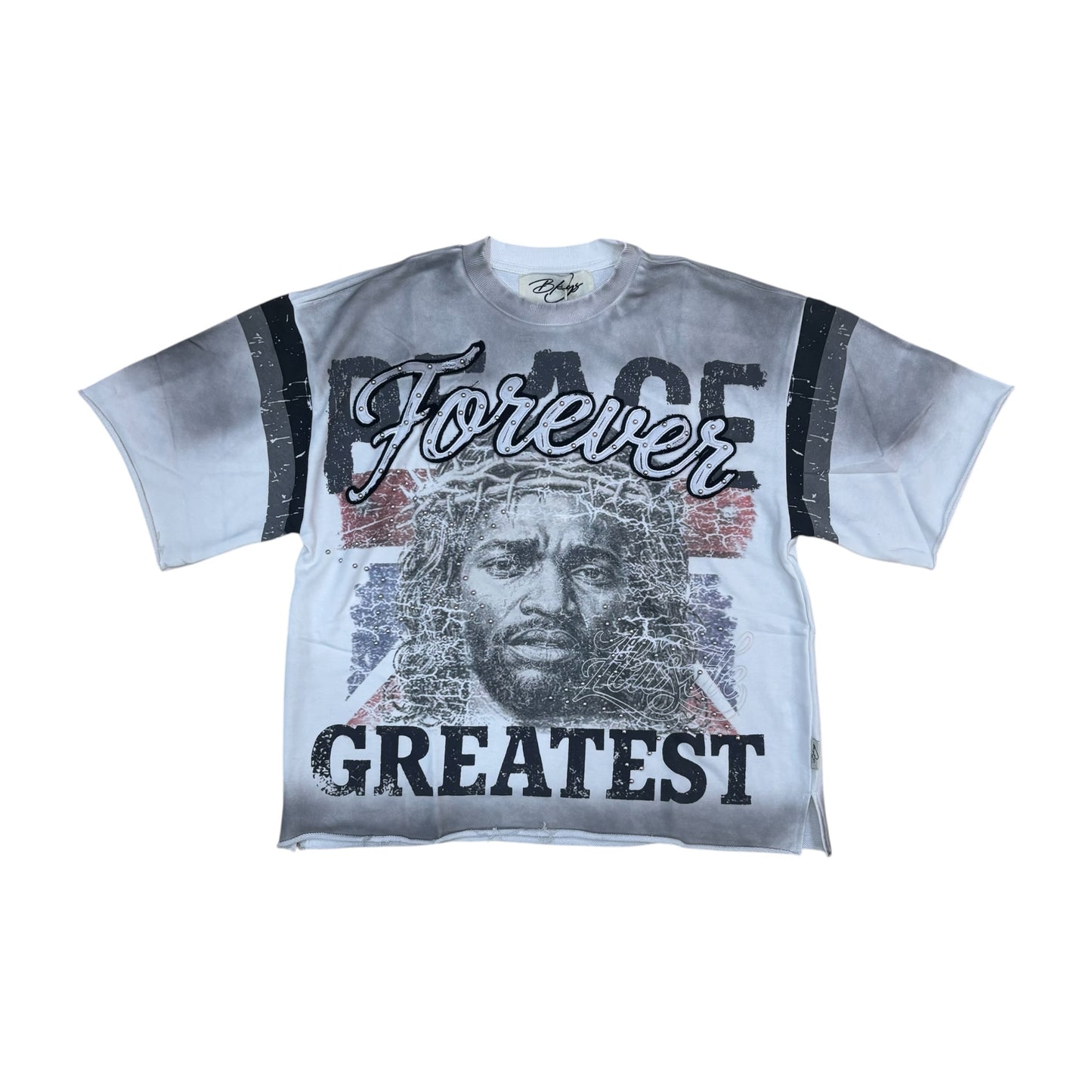 WH-T1631 - Forever Greatest with Studs Boxy T-Shirt