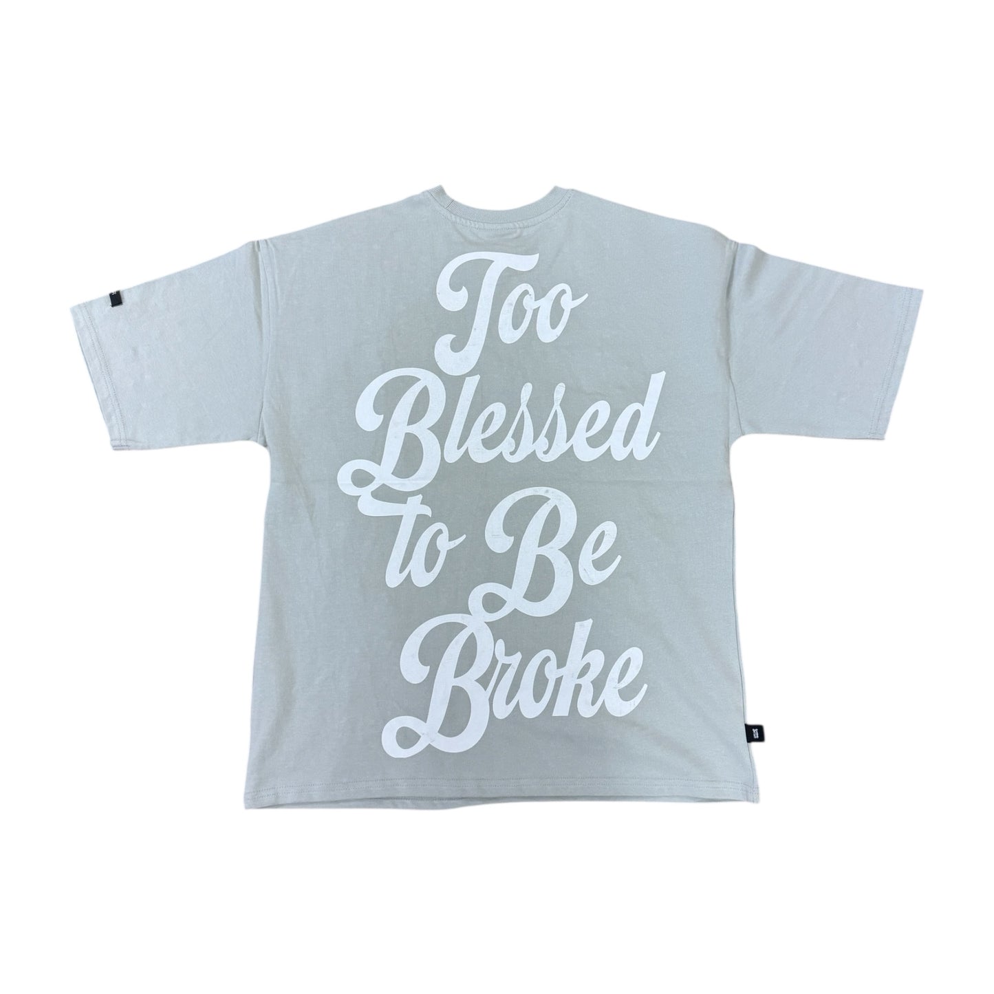 SM6116 - Too Blessed with Studs Boxy Graphic T-Shirt