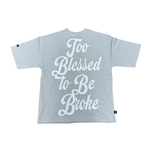 SM6116 - Too Blessed with Studs Boxy Graphic T-Shirt