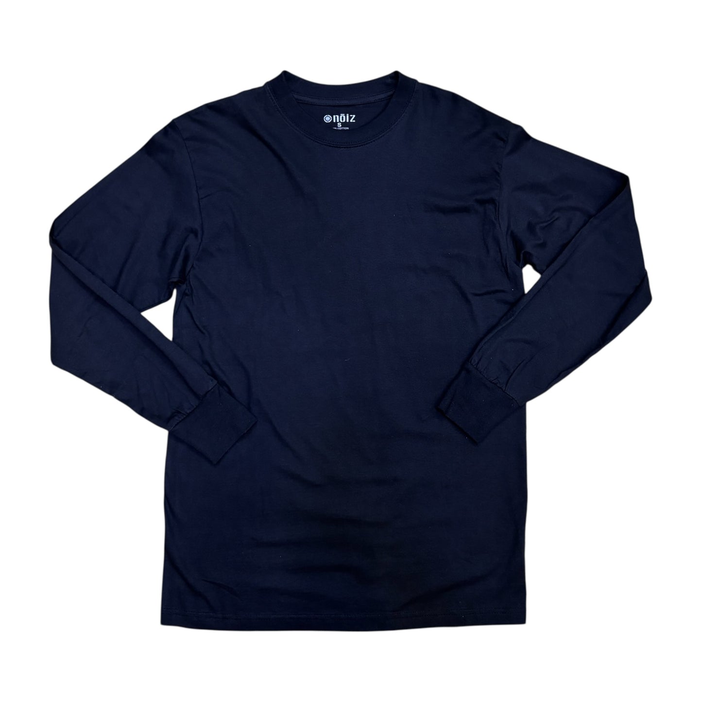 TLS001 - Long Sleeve Plain Solid Regular-Fit T-Shirt.