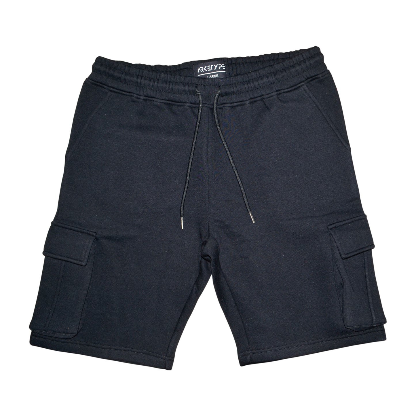 S601 - Cargo Pocket Regular-Fit Fleece Stretch Shorts