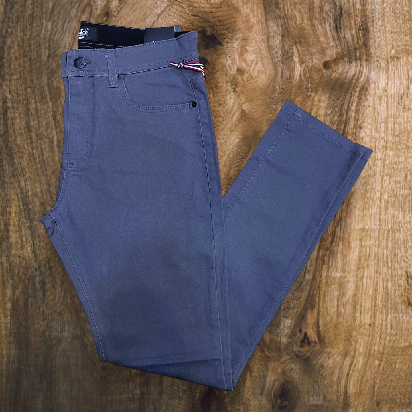 SS3560 - Span Twill Casual Slim-Fit Stretch Pants