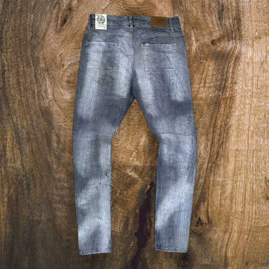 JS1222 - Sprayed on Mesh Slim-Fit Stretch Jeans