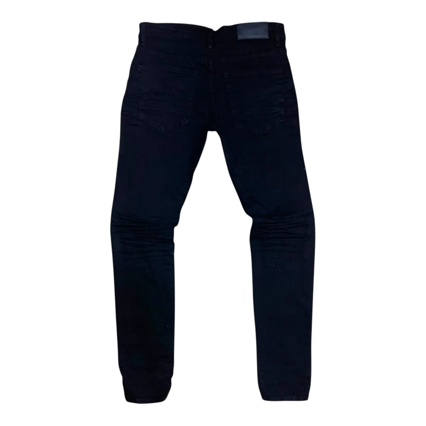 P540N - Double Whisker Rip n Repair Slim-Fit Stretch Jeans