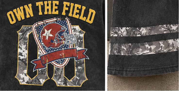 WH-KR613 - Own The Field Graphic T-Shirts