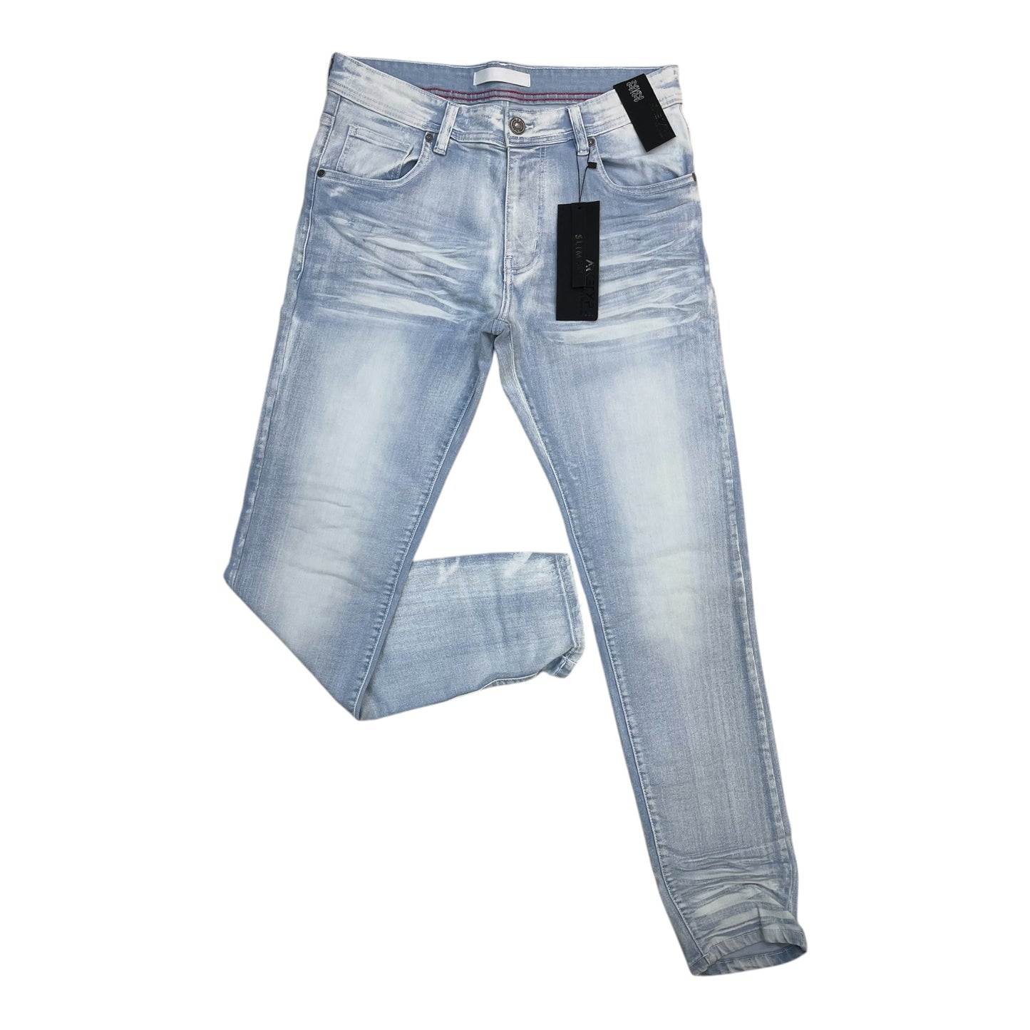 PC05 - Core Washed Clean Look Slim-Fit Stretch Jeans