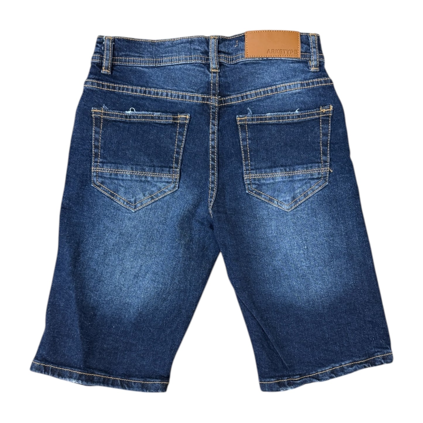 SC01K - Boy's/Kids Core Ripped Urban Slim-Fit Stretch Shorts