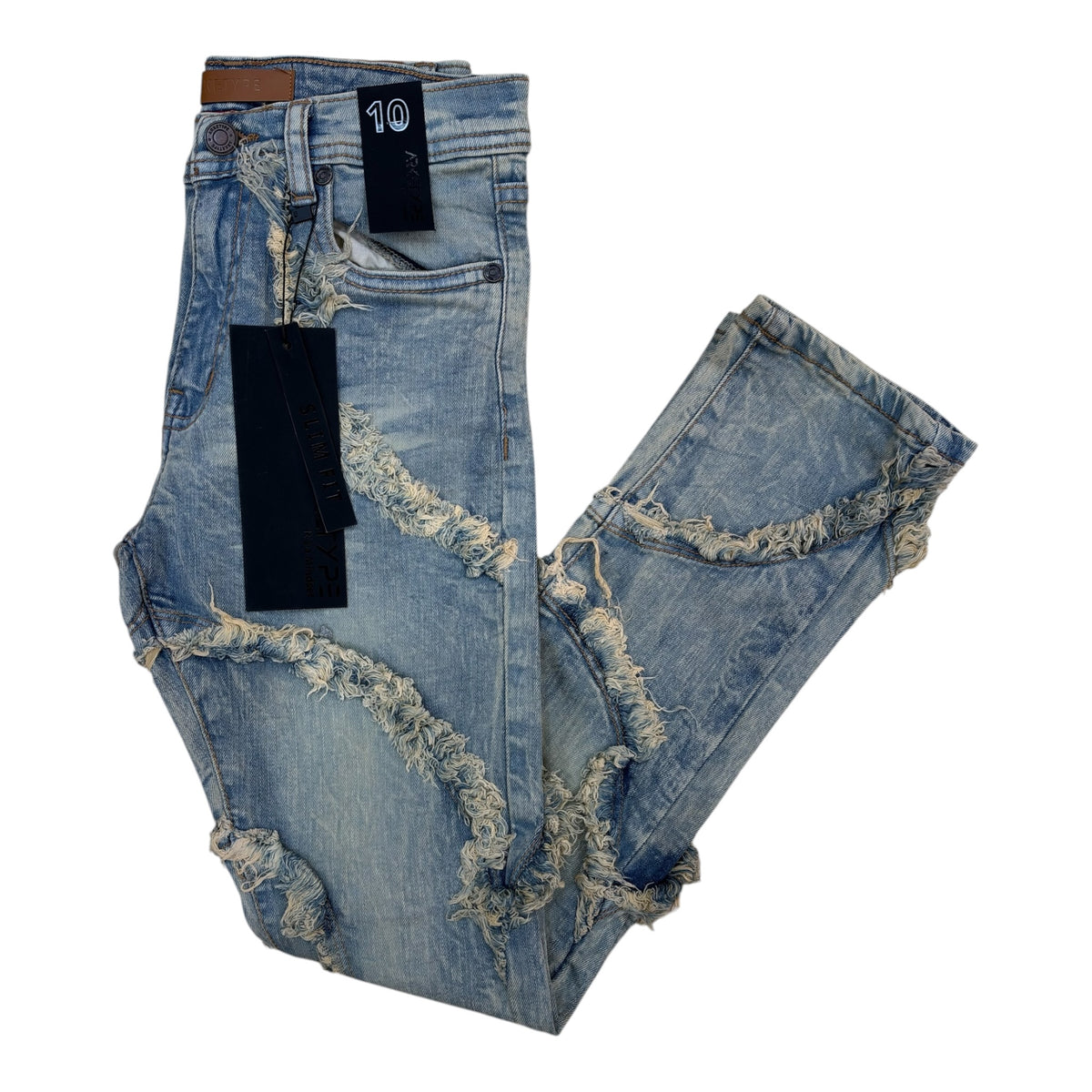 WH-P626K - Boy's/Kids North Ring Slim-Fit Stretch Jeans