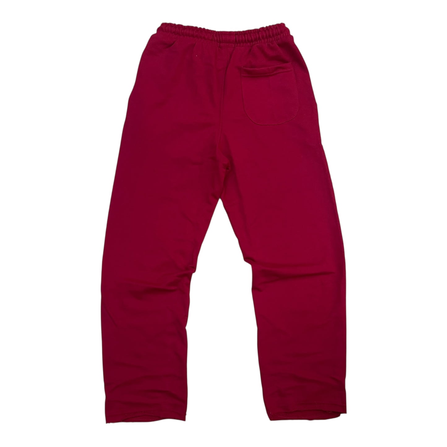 P563 - Side Rhinestone French Terry Straight-Fit Fleece Pants