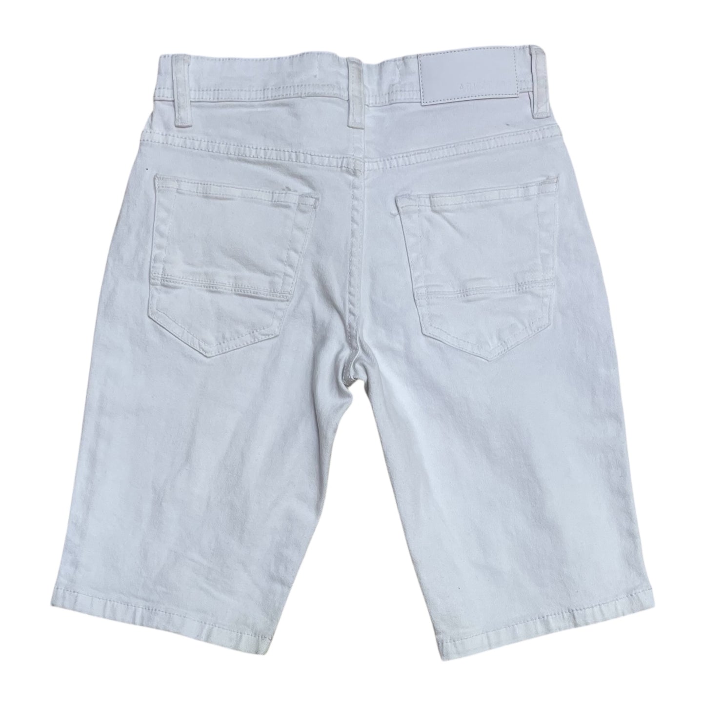 SC02K - Boys/Kids Core Twill Ripped Slim-Fit Stretch Shorts