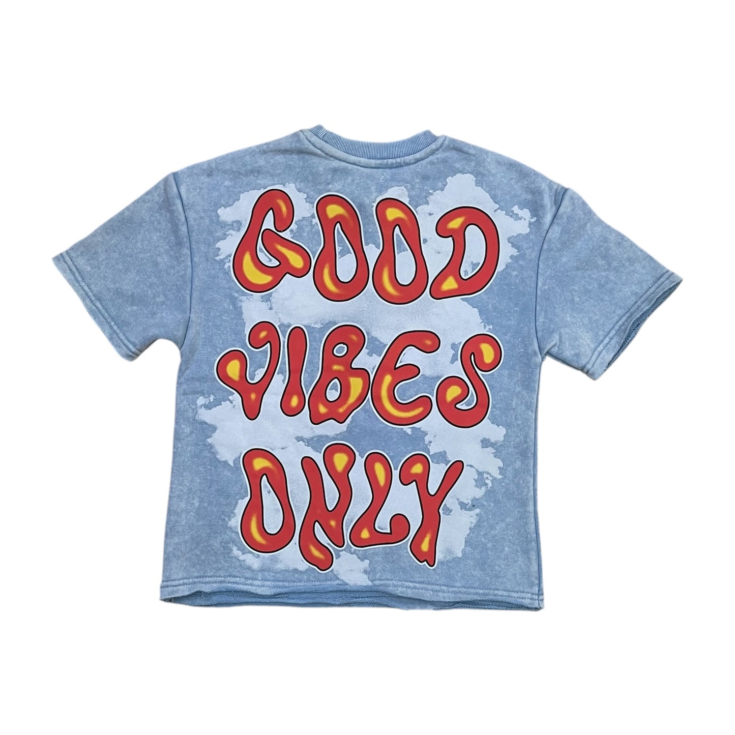 SD2608K - Boy's/Kid's Relaxed with Studs French Terry Cropped Top