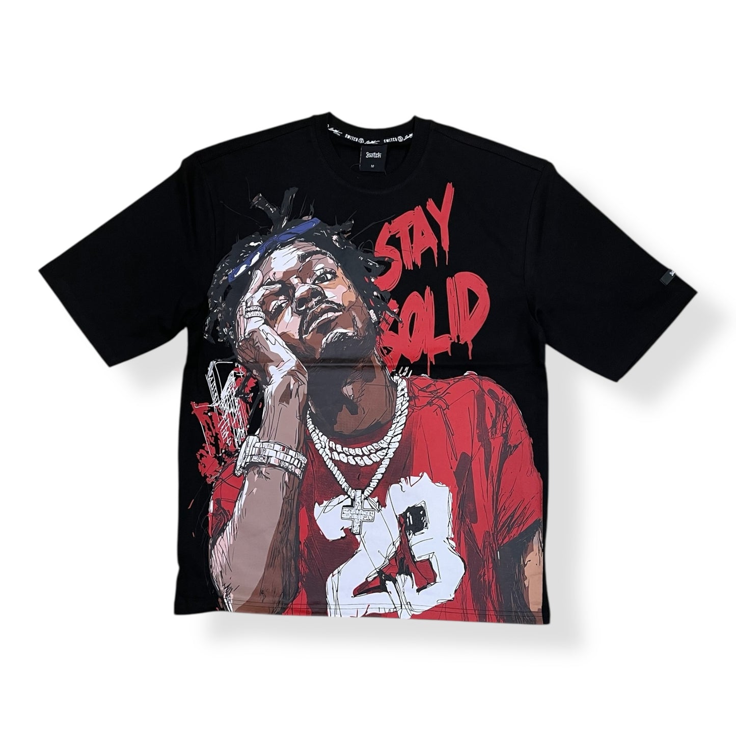 SW5168 - Stay Solid Graphic T-Shirt