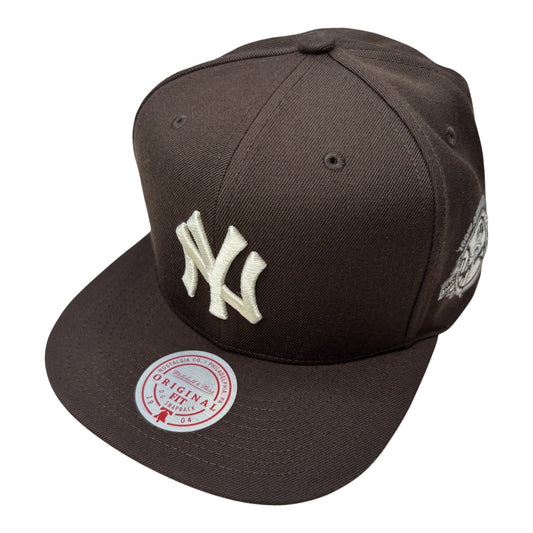HS17976 - New York Yankees Brown/Cream OS FASHION Snapback