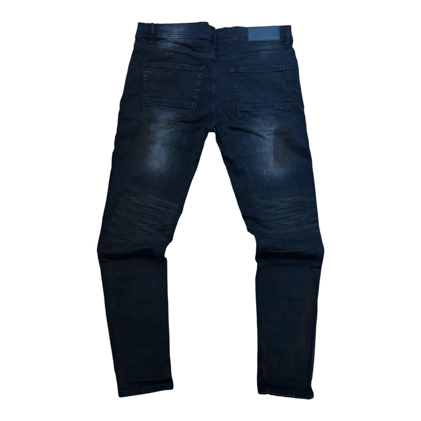 WH-P611 - Revival Ripped Slim-Fit Stretch Jeans
