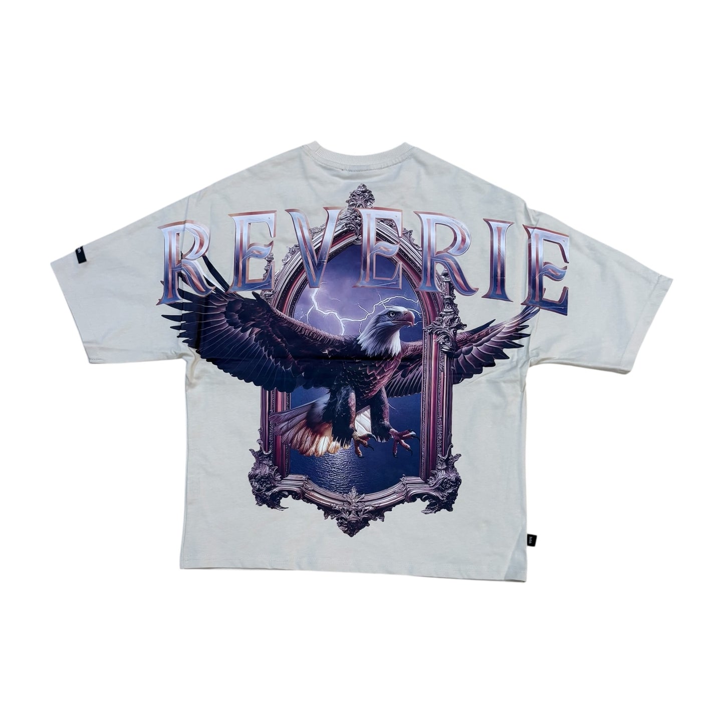 SM6128 - Reverie with Studs Boxy Graphic T-Shirt