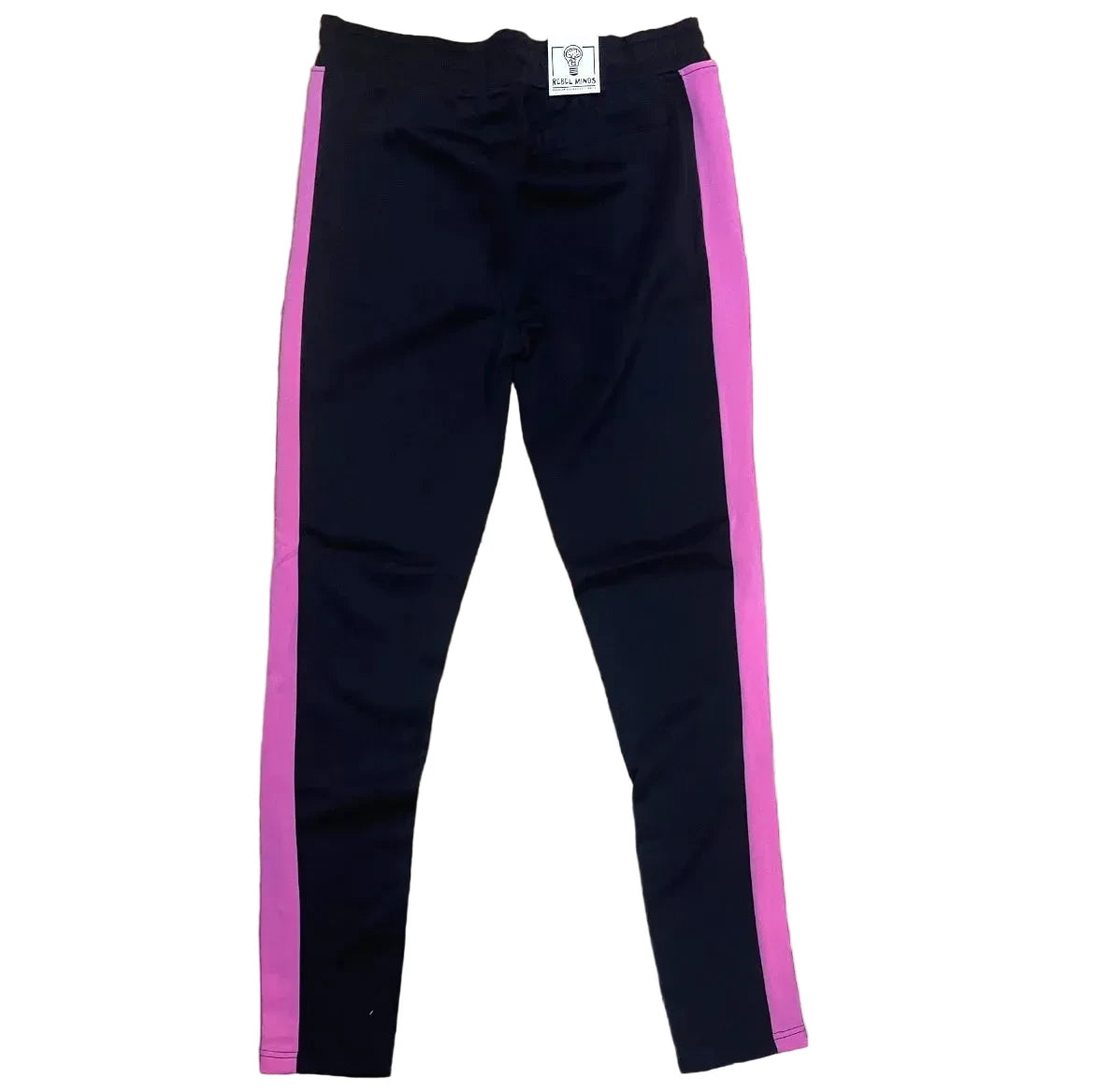 100-401 - Track with Wide Side Stripes and Drawstring Slim-Fit Pant