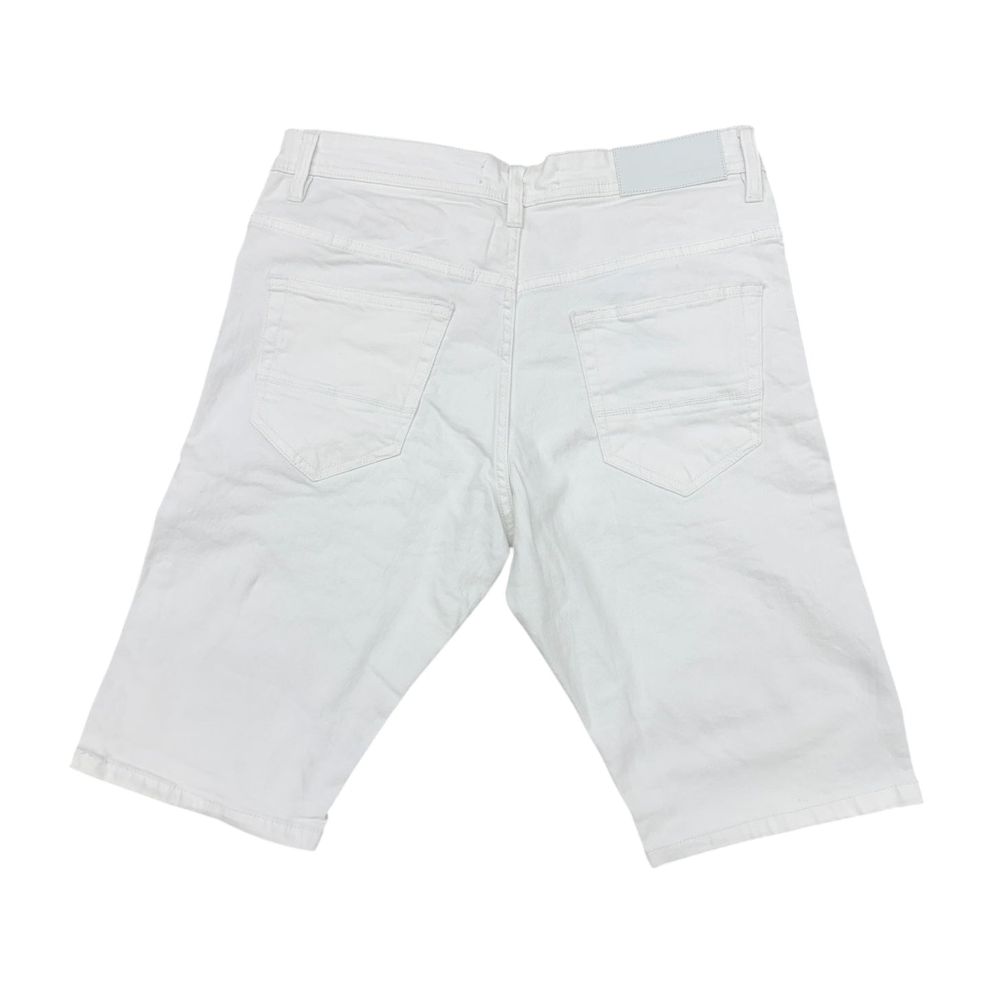 WH-SC02 - Core Twill Ripped Slim-Fit Stretch Shorts