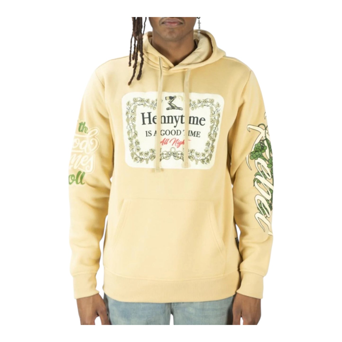 152-322 - Hennytime Graphic Fleece Hoodie