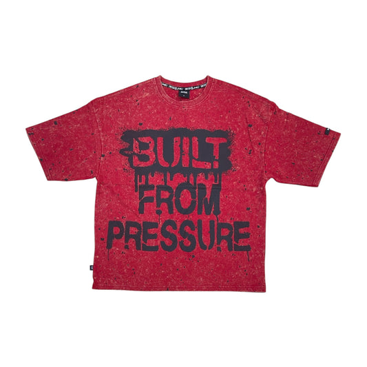 WH-SW6123 - Built From Pressure Boxy Graphic T-Shirt