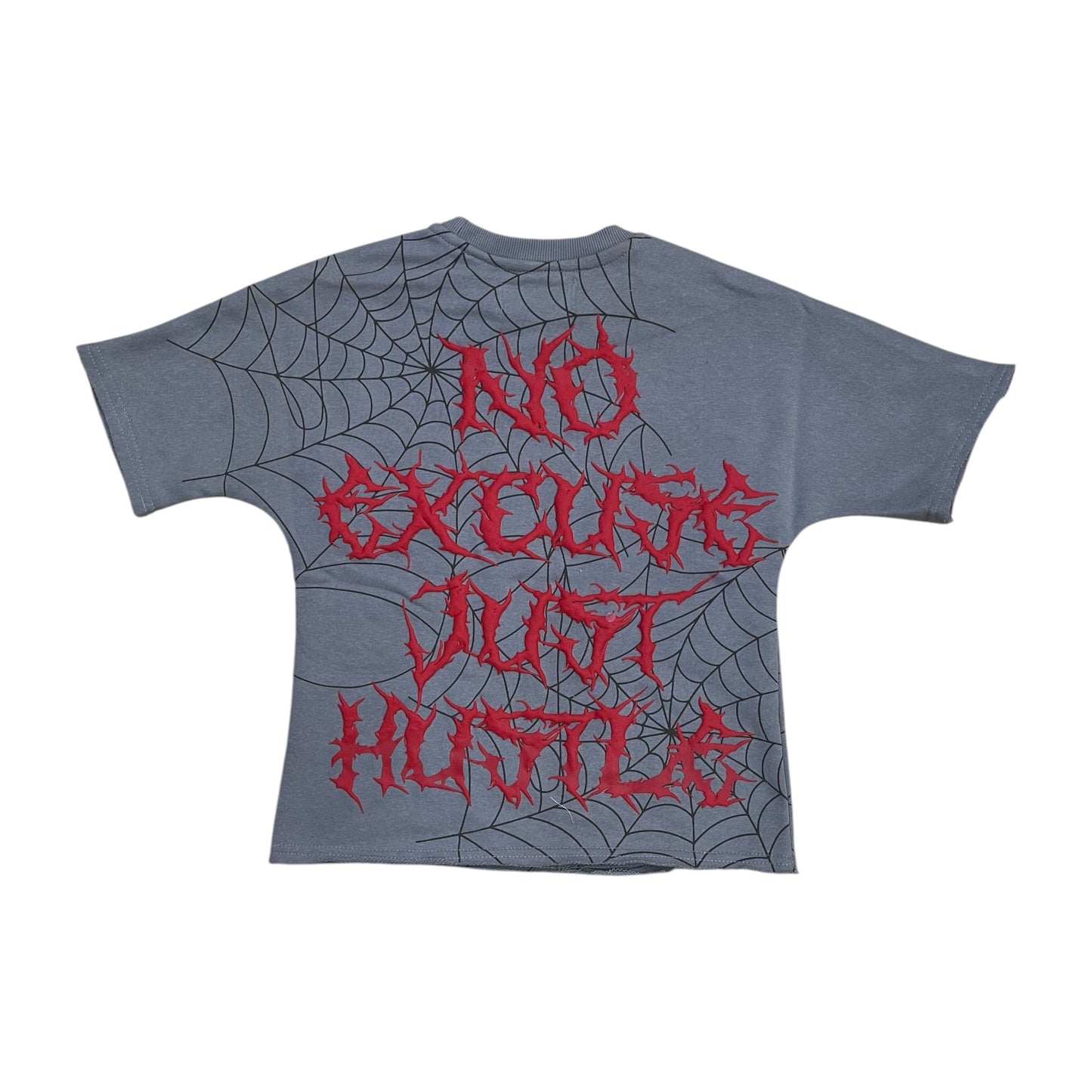 SD2603K - Boy's/Kid's Relentless Hustle with Rhinestone French Terry Cropped Top