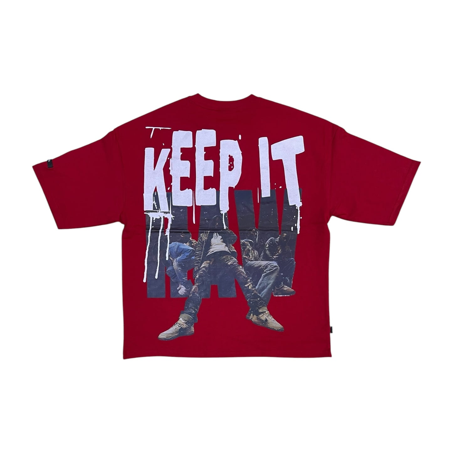 WH-SW6111 - Keep Your Soul with Pearls Boxy Graphic T-Shirt