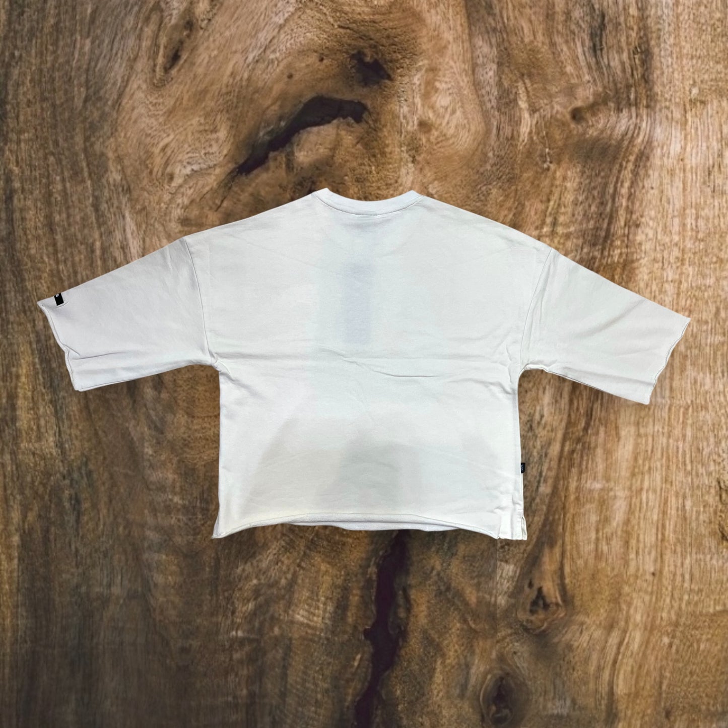 SW5115 - Watch Out Graphic Cropped Top T-Shirt