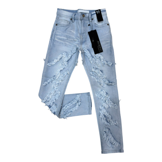 WH-P627K - Boys/Kids North Grid Slim Fit Stretch Jeans