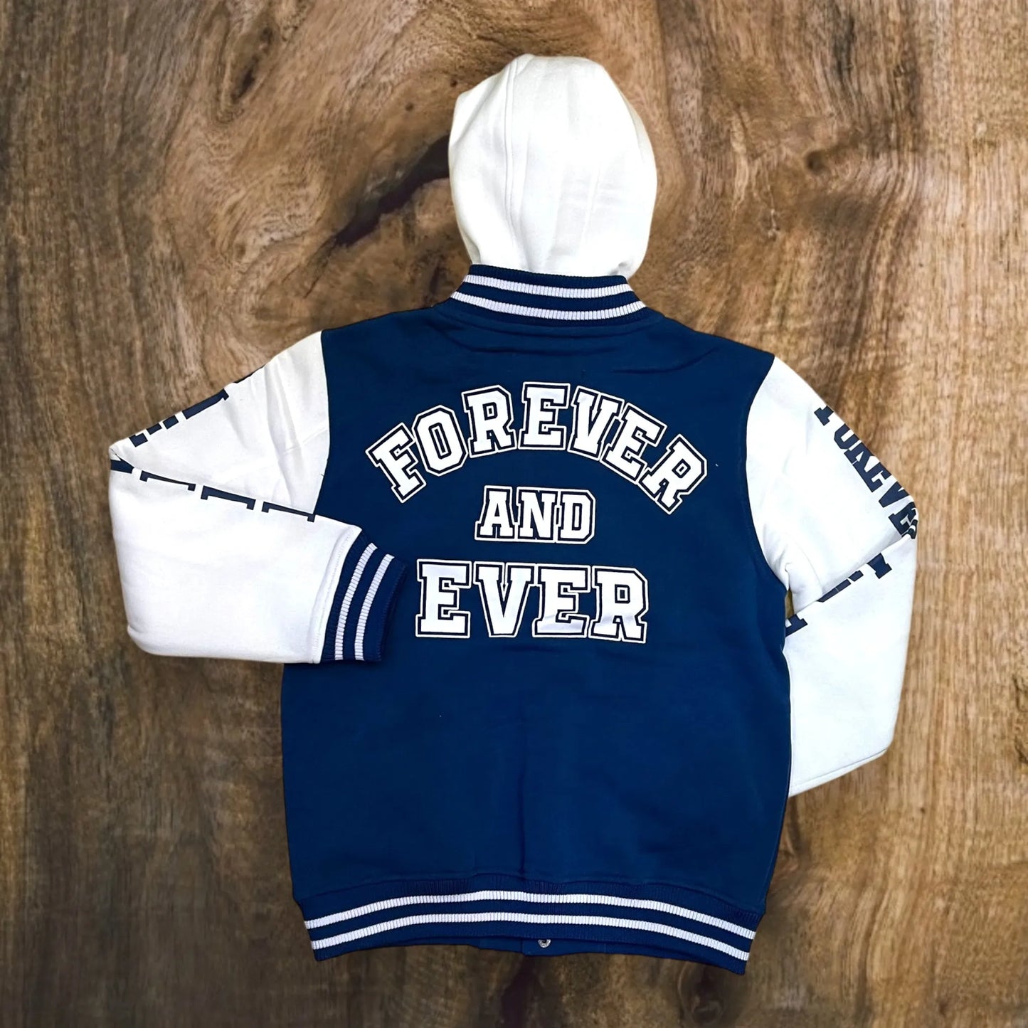 842-B511 - Boy's Forever & Ever FLC Varsity Jacket