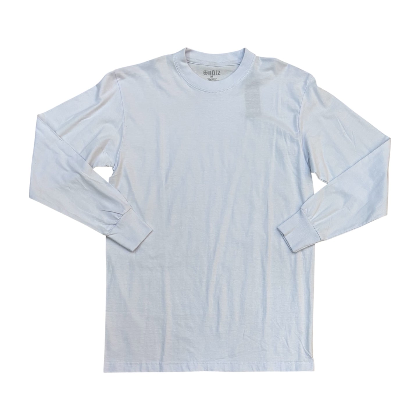 TLS001 - Long Sleeve Plain Solid Regular-Fit T-Shirt.