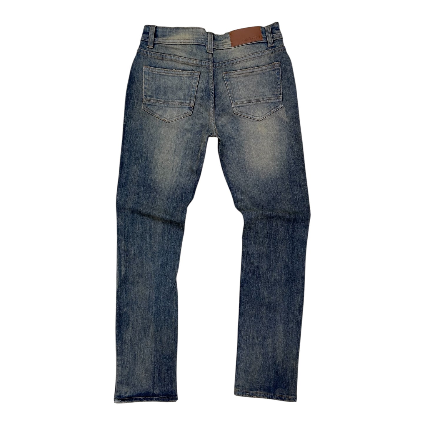 P430K - Boy's/Kids Sydney Ripped Slim-Fit Stretch Jeans