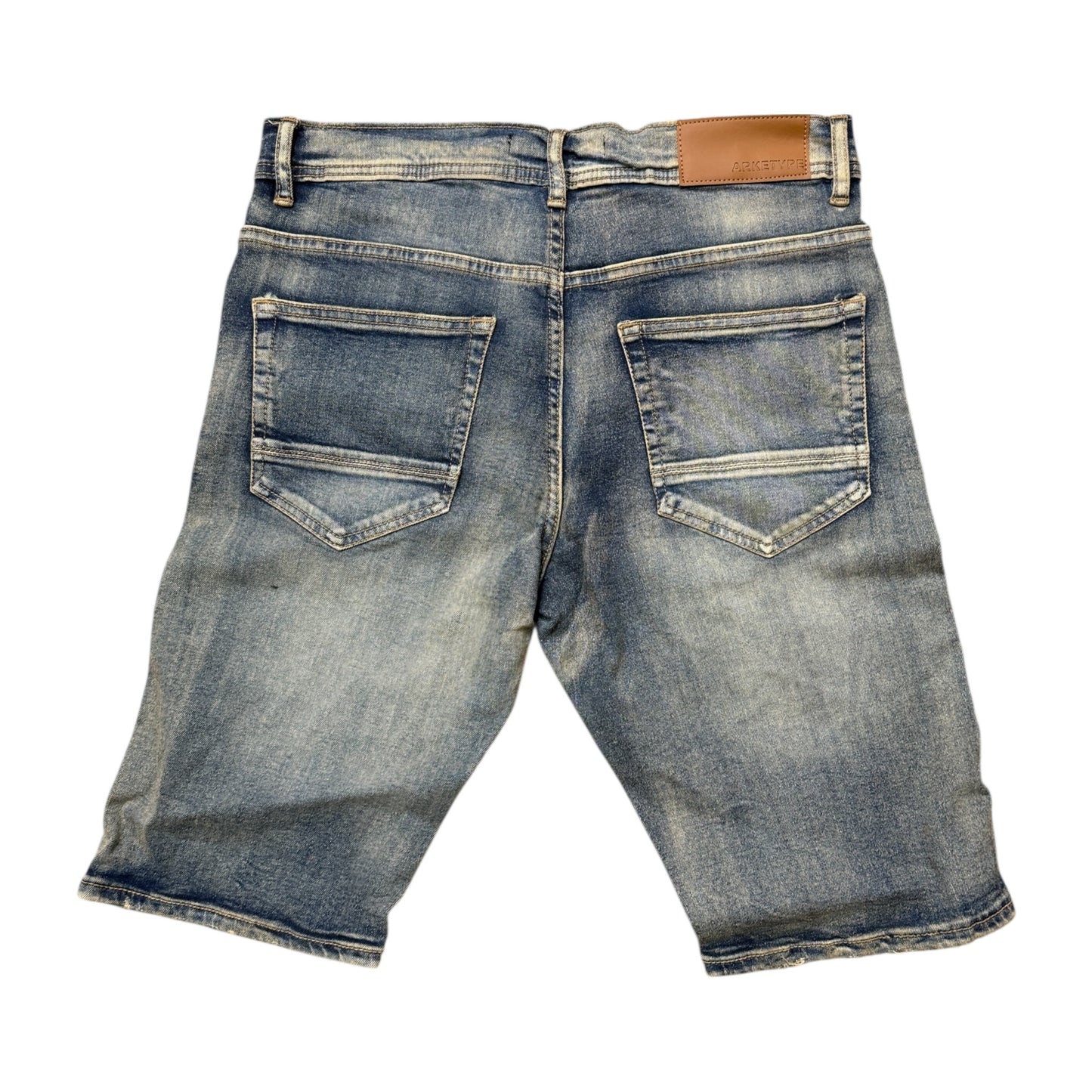 SC01 - Core Ripped Urban Slim-Fit Stretch Shorts