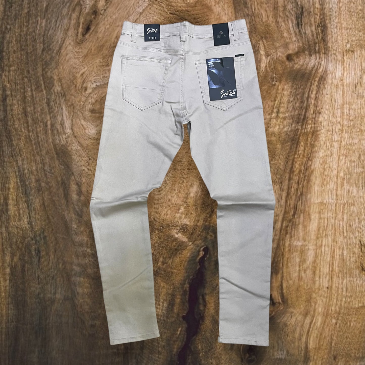 SS3560 - Span Twill Casual Slim-Fit Stretch Pants
