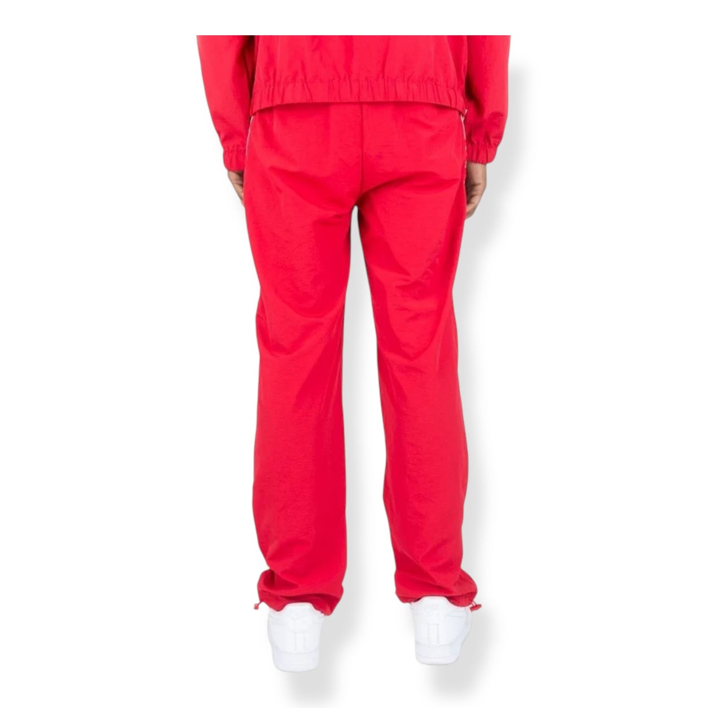 100-490- Bent Stripes Nylon Straight-Fit Pants