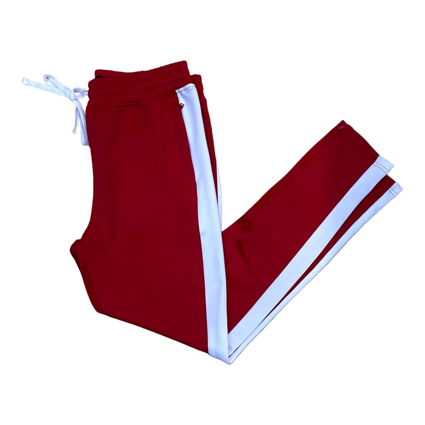 100-401 - Track with Wide Side Stripes and Drawstring Slim-Fit Pant