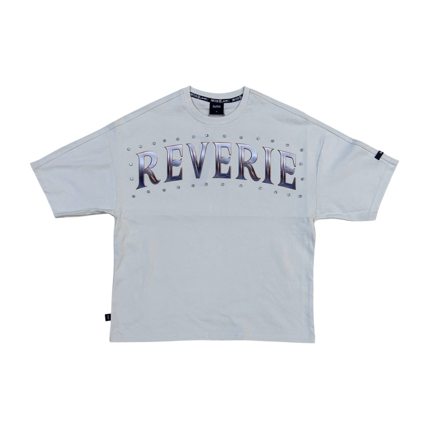 SM6128 - Reverie with Studs Boxy Graphic T-Shirt