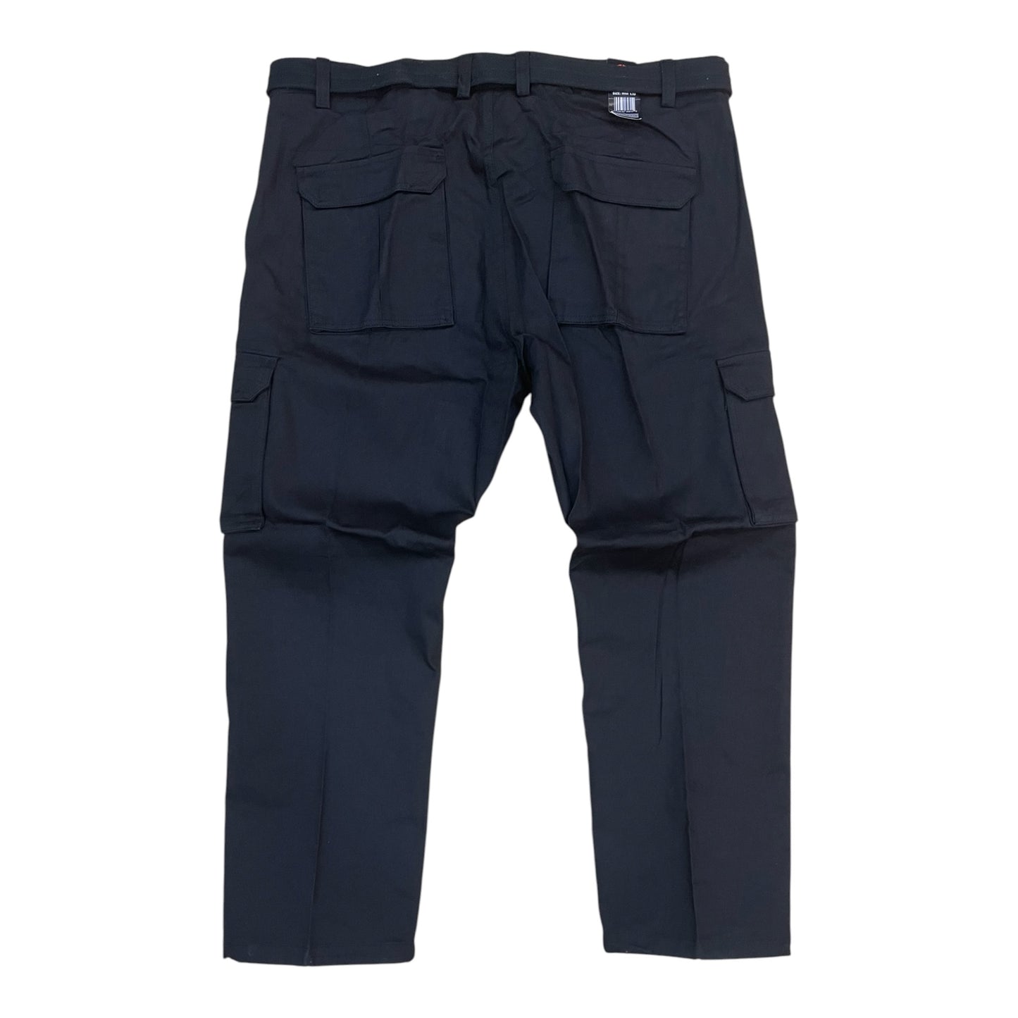 KP610X - Big Men's Basic Twill Cargo Pocket Straight-Fit Pants