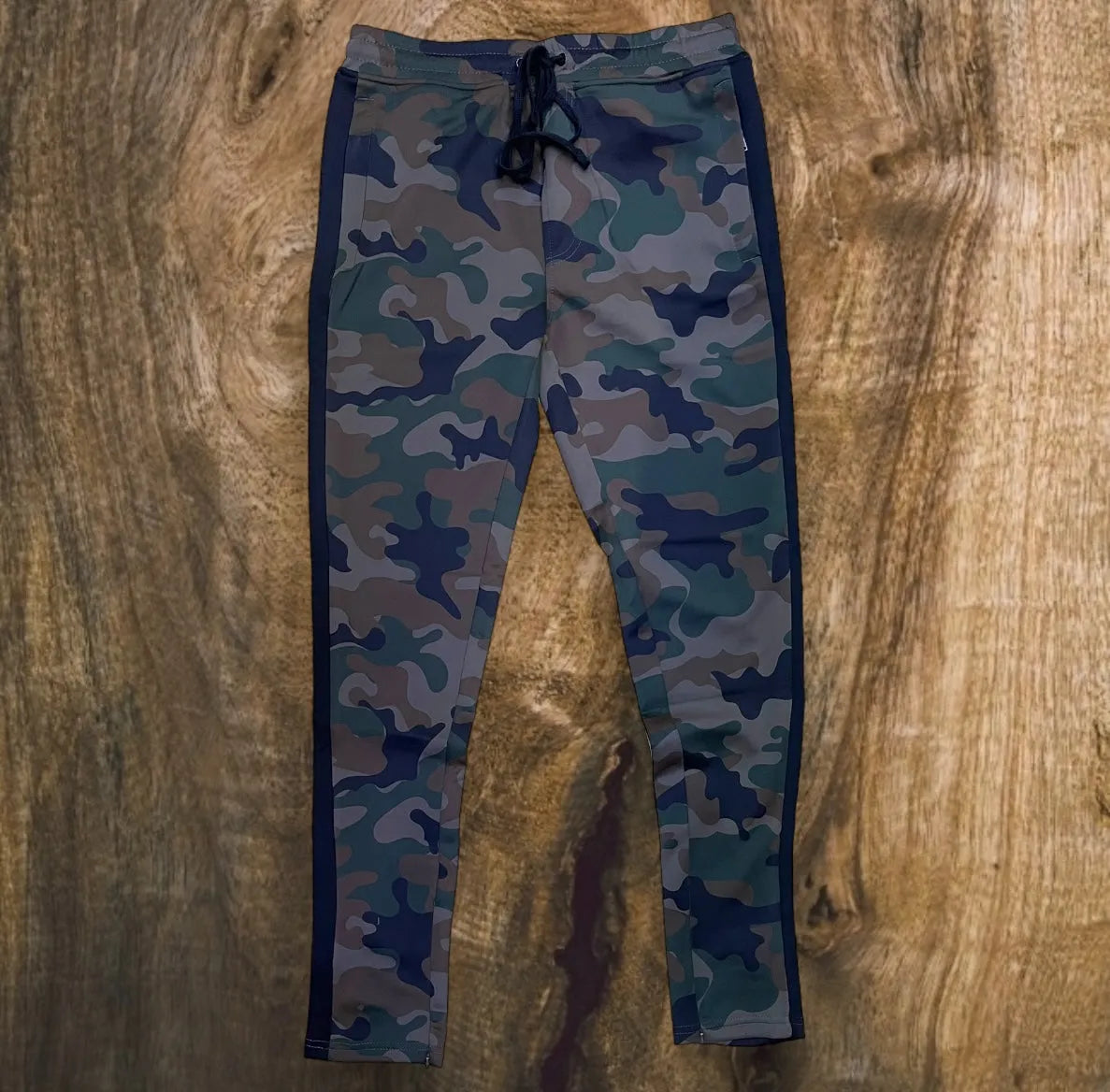 100-413 - Track with Drawstring Slim-Fit Pant