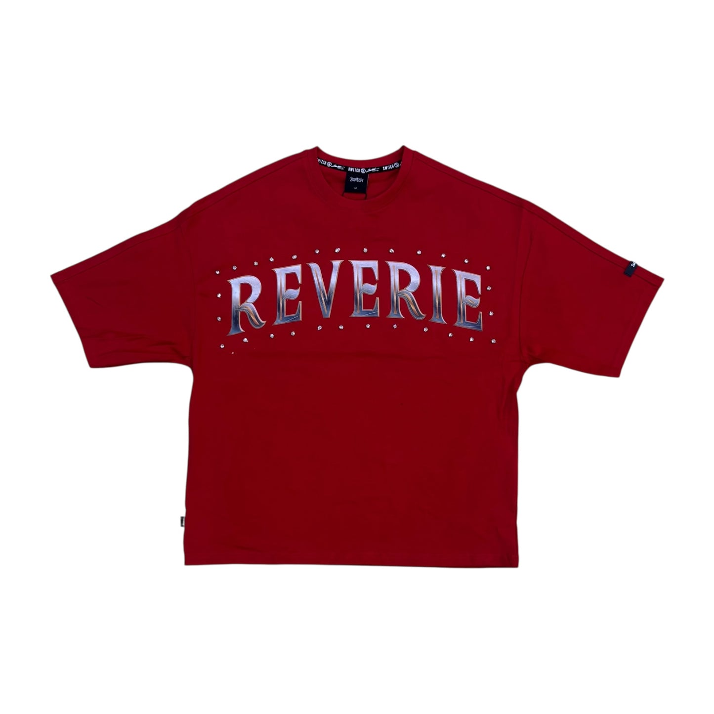 SM6128 - Reverie with Studs Boxy Graphic T-Shirt