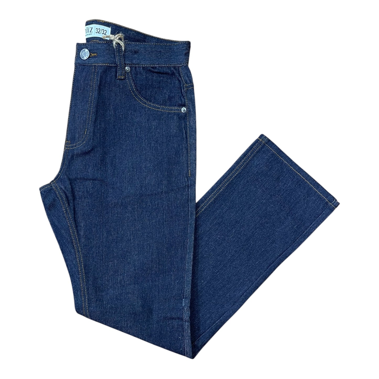 DP780 - Basic color Denim Relaxed-Fit Pants