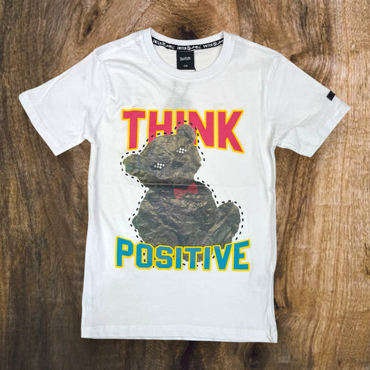 SF4014K - Boy's/Kid's Think Positive Graphic T-Shirt