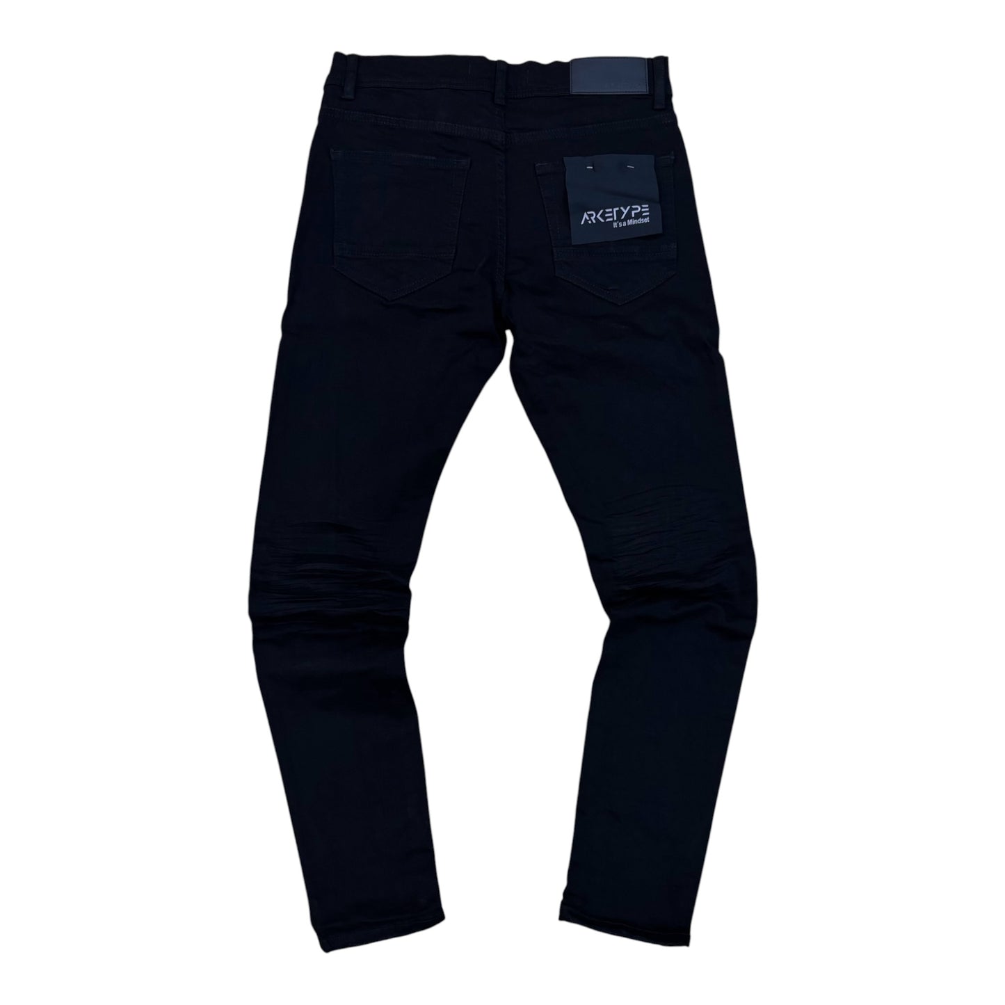 WH-P556 - True Rip & Repair Slim-Fit Stretch Jeans