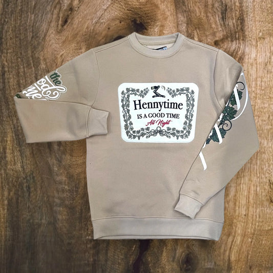 142-345 - HennyTime Fleece CrewNeck