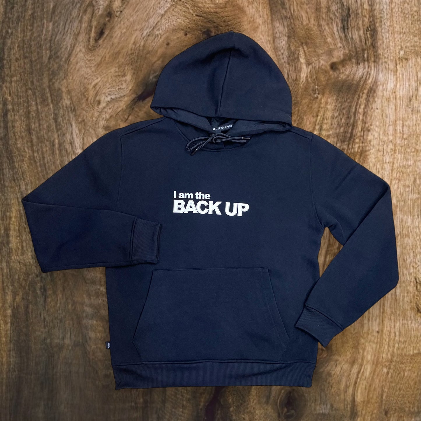 SF4236 - I Am The Back Up Hoodie (Black)