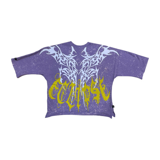 WH-SM6998T - Eclipse with Rhinestones Cropped Top