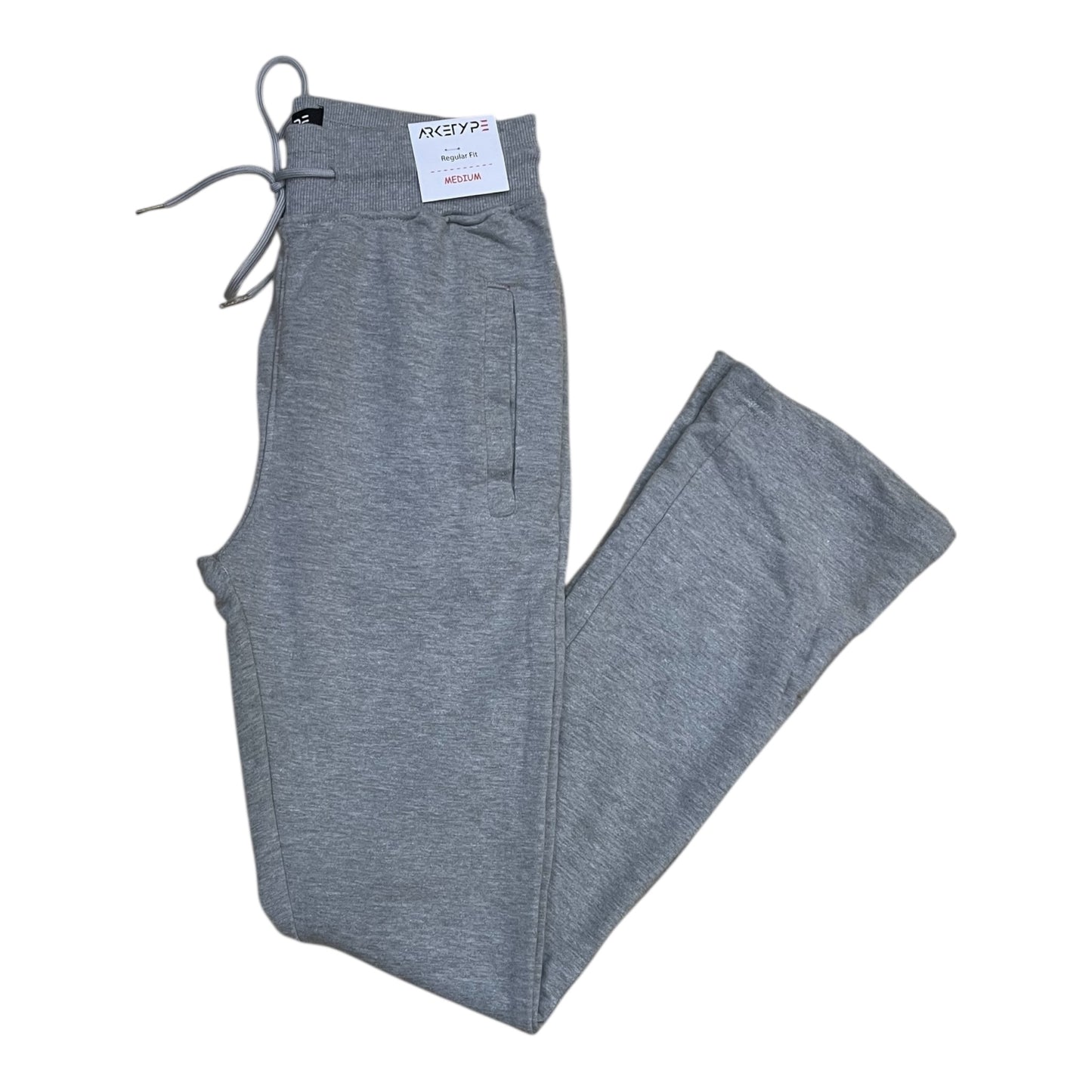 P569 - Cozy Core French Terry Fleece Stacked Pants