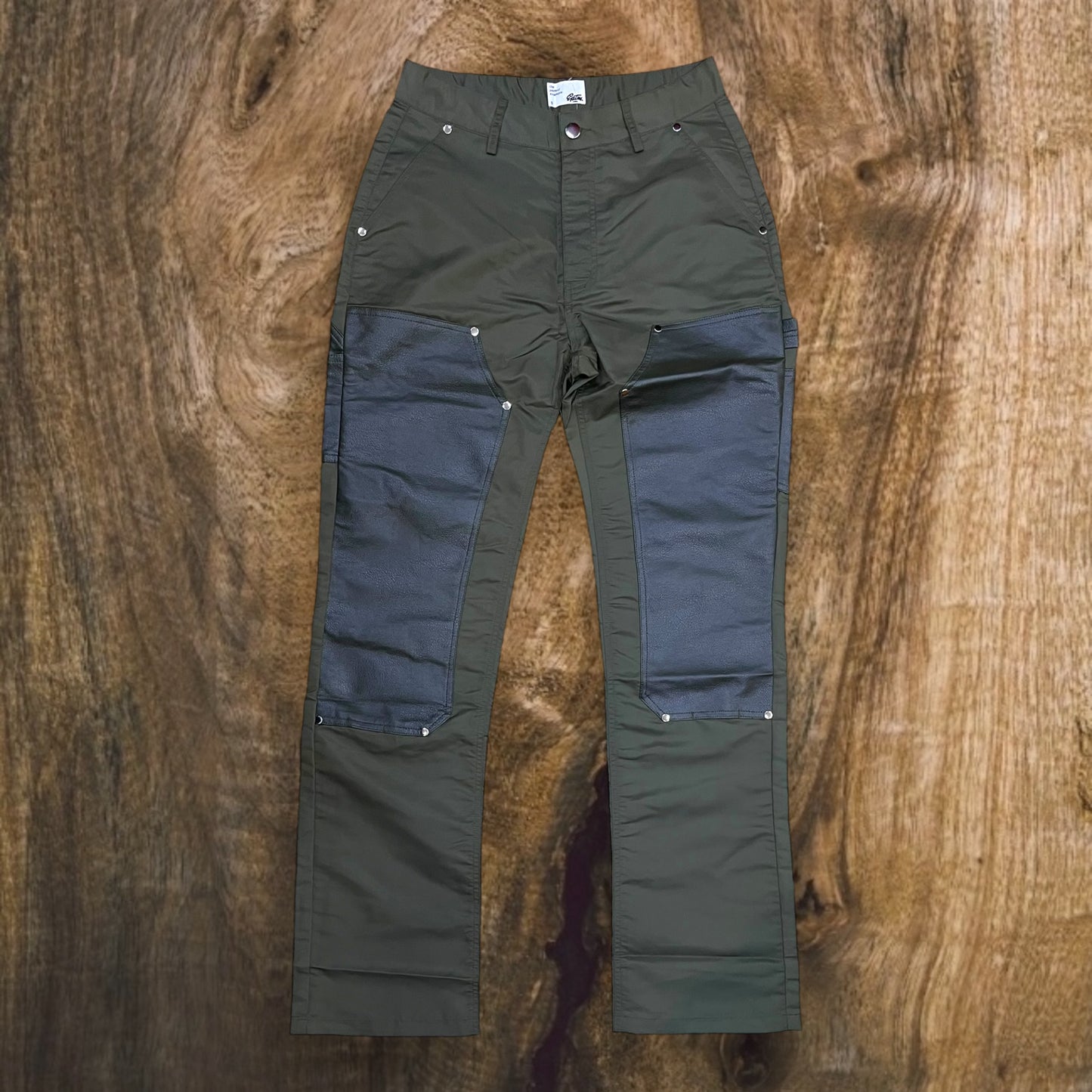 EP11713 - Eptm Nylon Arlo Carpenter Pants (Olive)