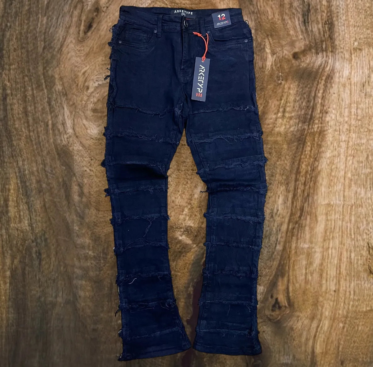 P481K - Cactus Stacked Jeans Boys