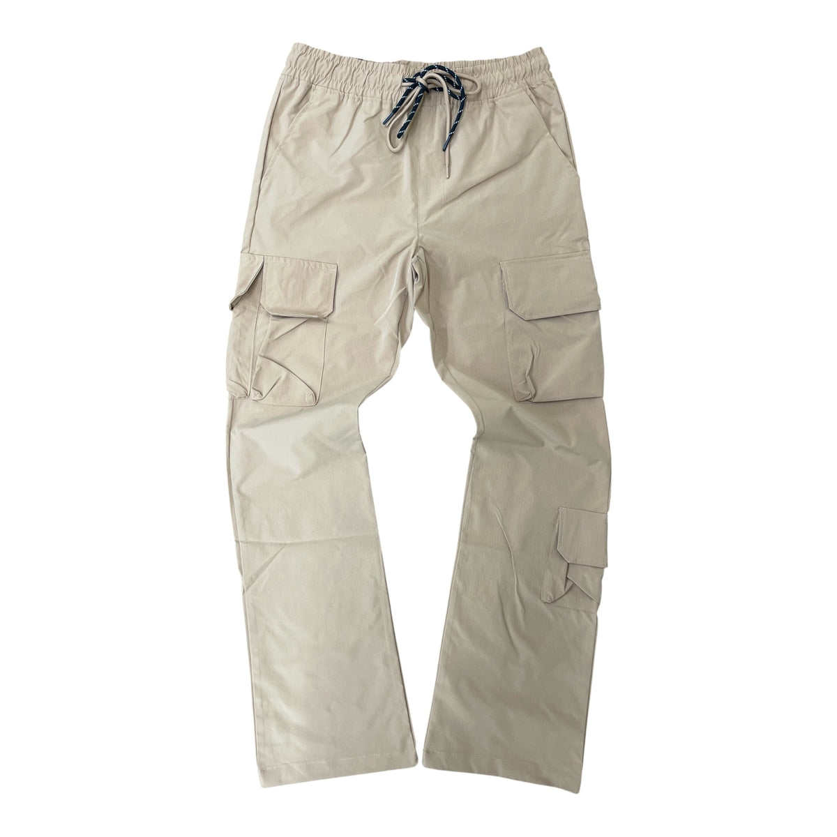 WH-1100-404 - Ripstop Double Cords Nylon Flared Cargo Pants