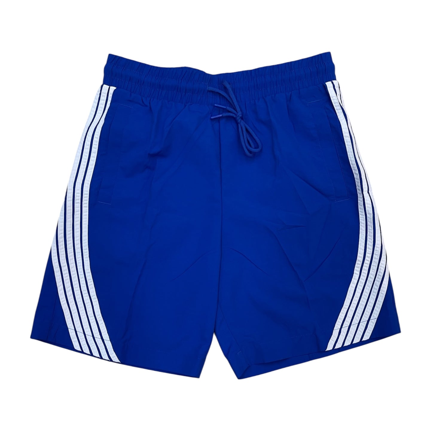 BTS26015 - Striped Relax Fit Nylon Shorts