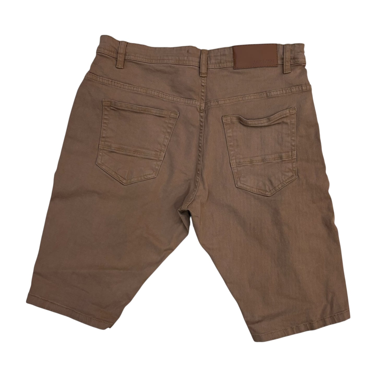 SC02 - Core Twill Ripped Slim-Fit Stretch Shorts